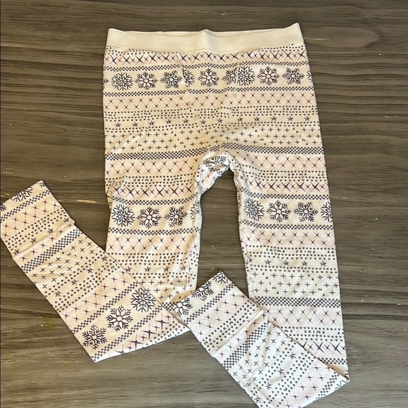 SKIMS POINTELLE CREAM COTTON LEGGINGS XL - Picture 3 of 16